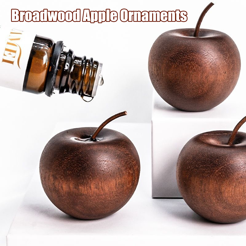 1PCS Of Wooden Apple Shaped Es - Home Fragrance Diffusers ulasan dan harga