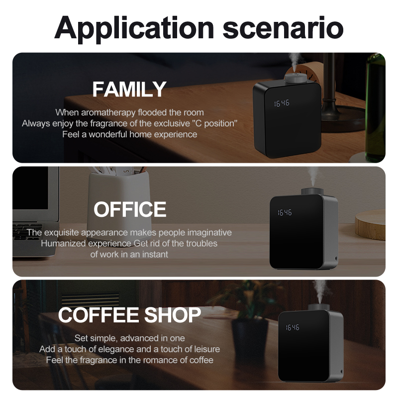 Luxury Scents Machine Aluminiu - Home Fragrance Market ulasan dan harga