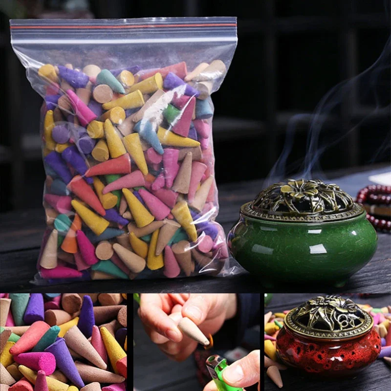 60Pcs Scented Incense Cones An - Home Fragrance Luxury ulasan dan harga