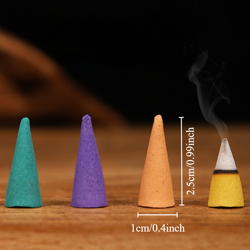 60Pcs Scented Incense Cones An - Home Fragrance Luxury ulasan dan harga