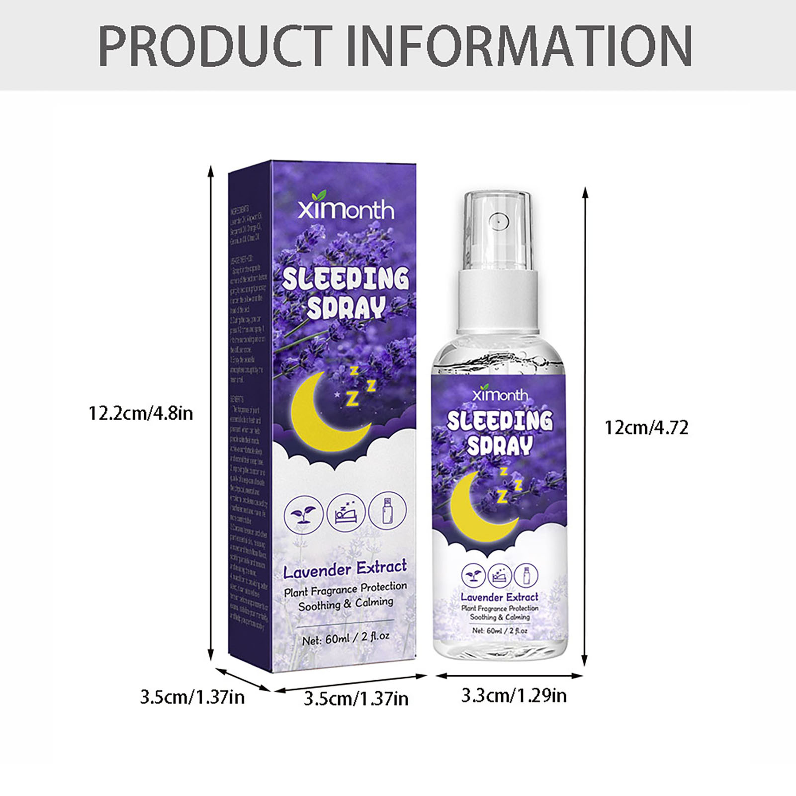 60ml Bedtime Calming Lavender  - Lavender Pillow Spray ulasan dan harga