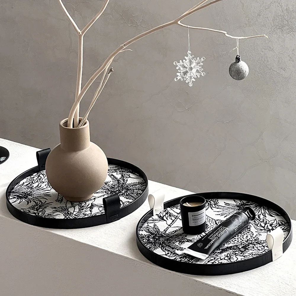 Light Luxury Storage Wooden Tr - Home Fragrance Luxury ulasan dan harga