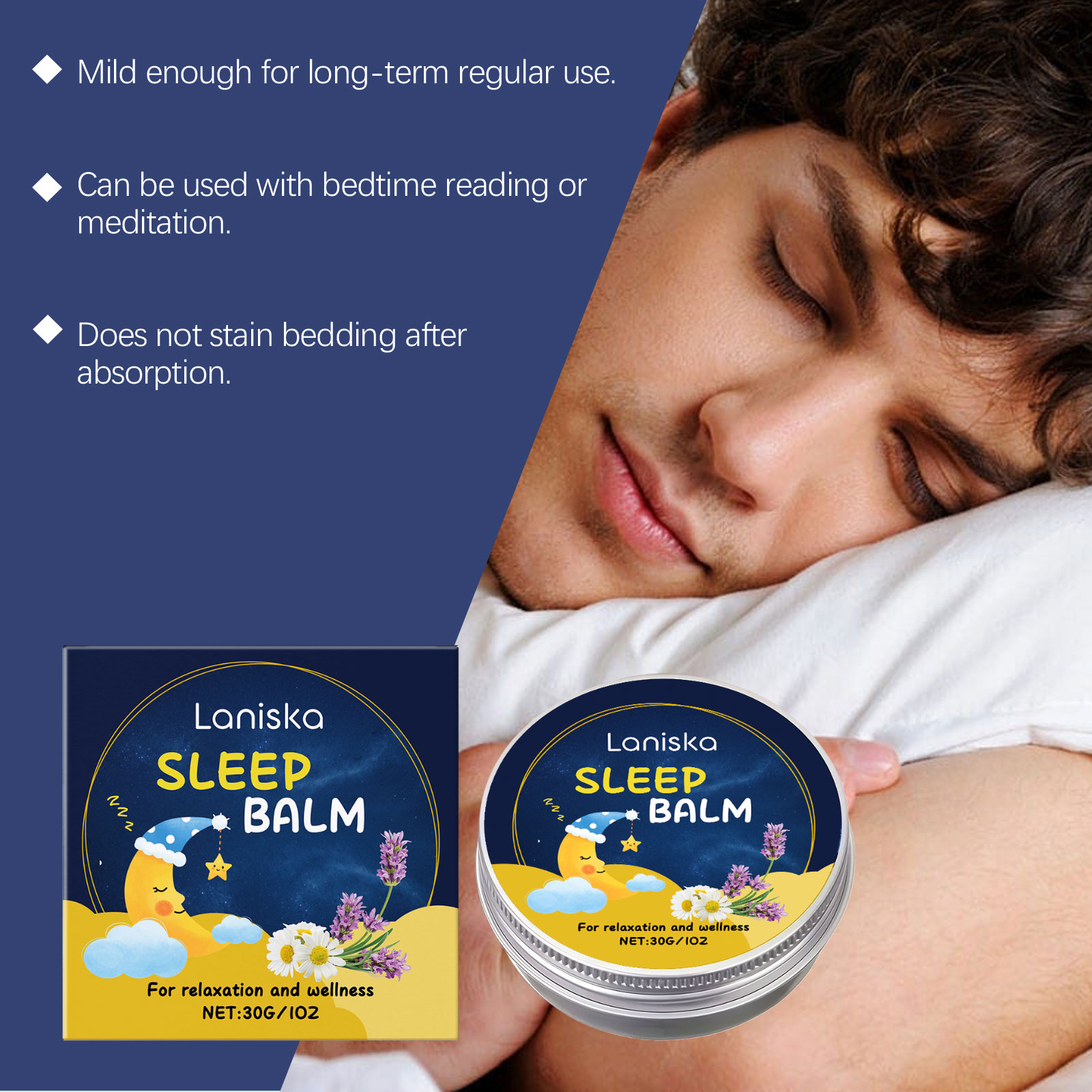 Lavender Sleep Balm Natural So - Lavender Pillow Spray ulasan dan harga