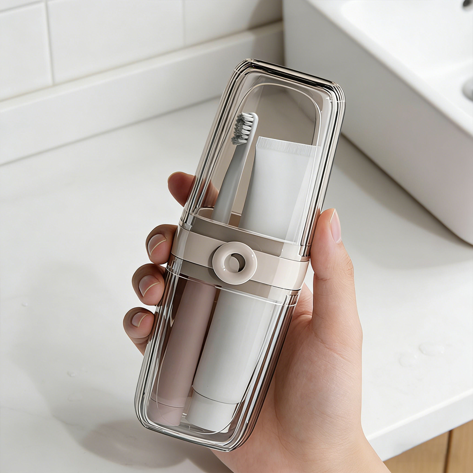 Portable Mouthwash Cup Soap Bo - Home Fragrance Types ulasan dan harga