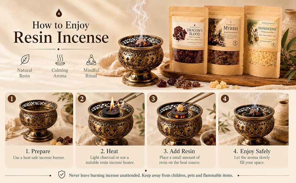 Natural Resin Incense Multi Ty - Home Fragrance Types ulasan dan harga