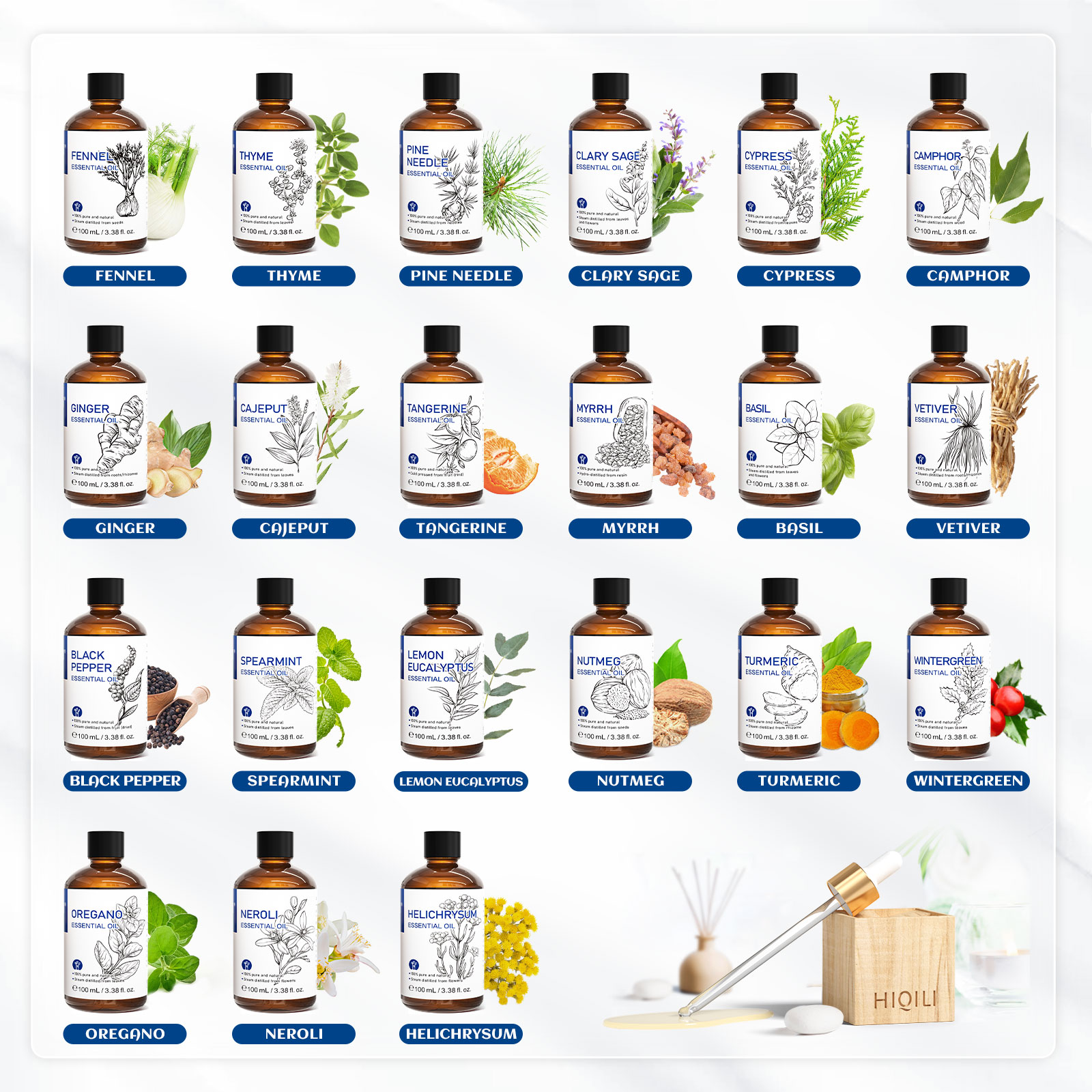 HIQILI 100% Natural,100mL Esse - Home Fragrance Device ulasan dan harga