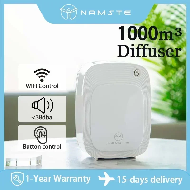 Namste 1000m³ Aroma Diffuser M - Home Fragrance With Essential Oils ulasan dan harga
